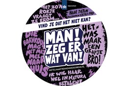 Landelijke campagne ‘Man, zeg er wat van!’ nu ook te zien in horeca in Amersfoort