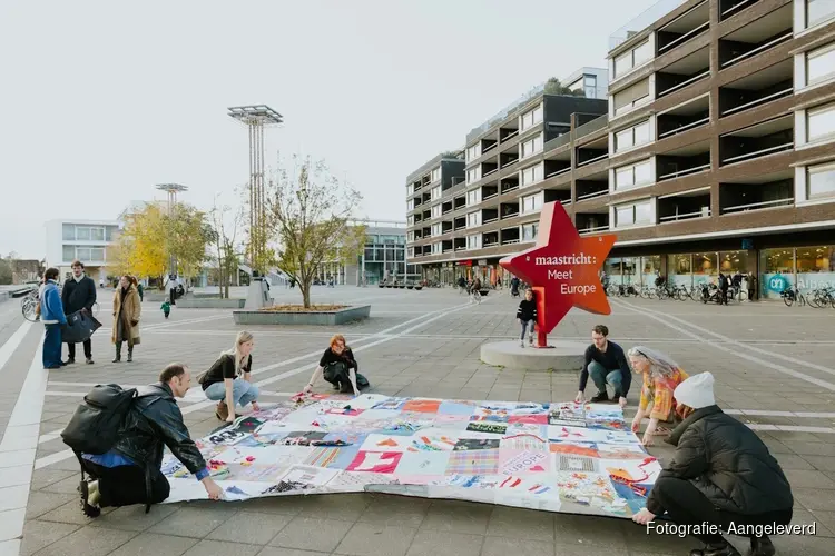Leerlingen Corderius College maken Tex Tiles voor het Textielfestival!