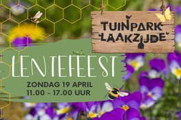 Lentefeest op Tuinpark Laakzijde, aanstaande zondag!