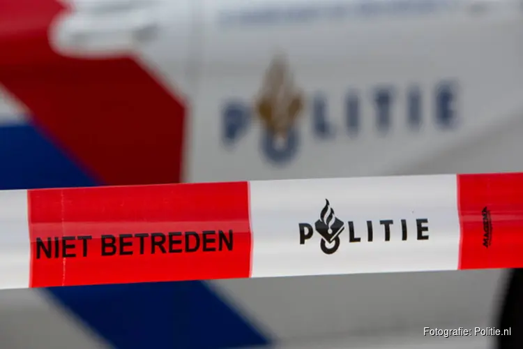 Explosie bij woning aan de Hanzeboulevard in Hooglanderveen
