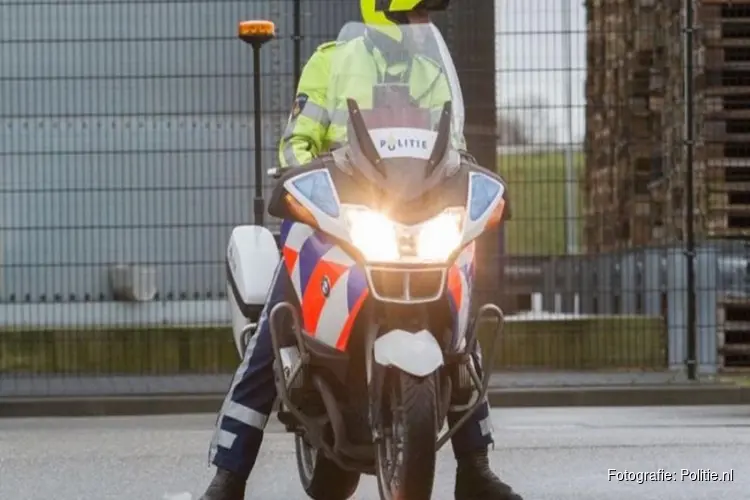 Bonnen uitgedeeld tijdens verkeerscontrole in Amersfoort